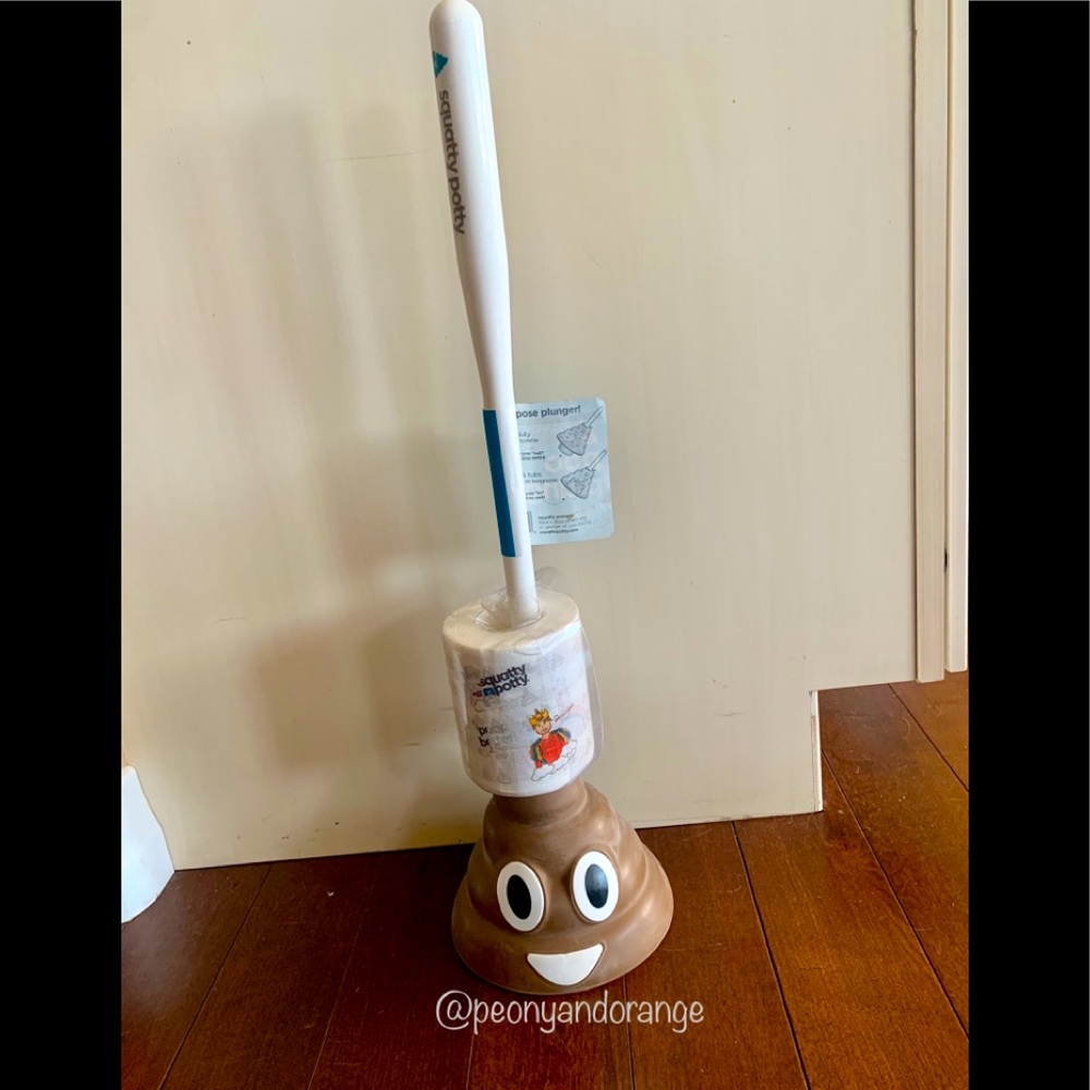 NeW POO Emoji Plunger Squatty Potty! - Picture 3 of 5